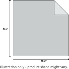 Fiberglass Fire Blanket for Emergency Surival, Flame Retardant Protection and Heat Insulation with Various Sizes