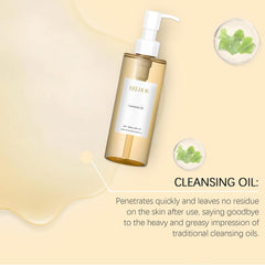 Light Cleansing Oil, 100ml, Gentle Oil Cleanser for Face, Korean Facial Cleanser, Double Cleansing, Makeup Cleansing Oil