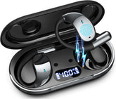 AI Translation Earbuds Real Time, 6 in 1 Instant Language Translator Earbuds 144 Languages & Accents, 8 Offline, Voice/Video Call, Wireless OWS Translating Earbuds for Travel Business Learning