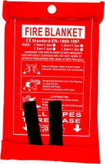 Fiberglass Fire Blanket for Emergency Surival, Flame Retardant Protection and Heat Insulation with Various Sizes