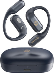 AI Language Translation Earbuds Real Time, 3-in-1 AI Translator Earbuds,5.4 Bluetooth Headphones,40 Languages Translation with Al Semantic Tech (Blue)