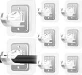 No Drill Curtain Rod Brackets No Drilling Self Adhesive Curtain Rod Holder