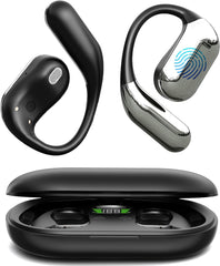 AI Language Translation Earbuds Real-Time, 144 Language Translator Earbuds, 60Hr Battery & Charging Box, APP-Enabled Translator Device for Travel, Business, iOS & Android (Black)