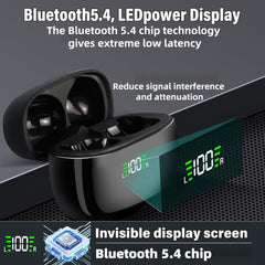 Translation Earbuds Real time, AI Translation Earbuds, Including 144 Language Accent Translation, for iOS and Android, Perfect for Travel and Business Study(Black)