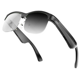 Smart Glasses, Blue Light Bluetooth Glasses for Men Women, Photochromic Sunglasses Lens, Open Mic & Speakers, Voice Assistant