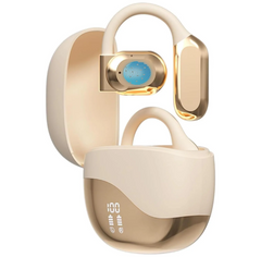 Language Translator Earbuds, 3-in-1 Translation Earbuds, AI Translation Earbuds Real Time for Android iOS, 144 Languages AI Earbuds Translators Headphones for Travel Business Learning (Khaki)