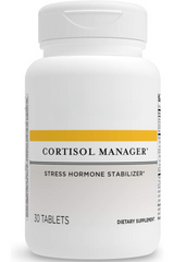 Cortisol Manager - Supplement with Ashwagandha and L-Theanine - Supports Relaxation & Calm to Support Restful Sleep* - 30 Tablets