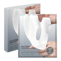 Deep Collagen Overnight Mask 37gx4ea | The real collagen 2,160,000ppb | Facial Hydrogel Masks with low molecular weight collagen for elasticity, firming, and moisturizing