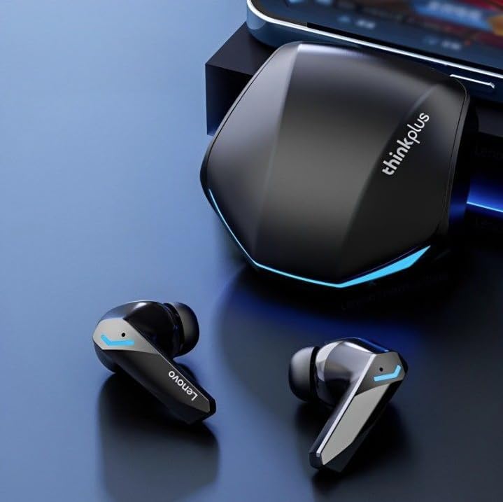 GM2 Pro Bluetooth 5.3 Earphone Wireless Earbuds Low Latency Headphones HD Call Dual Mode Gaming Headset with Mic (Black)