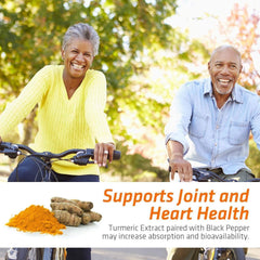 Turmeric Curcumin with BioPerine & Ginger 95% Curcuminoids 1950mg - Black Pepper Extract for Max Absorption, Joint Support Supplement, Herbal Turmeric Pills, Vegan Non-GMO - 240 Capsules