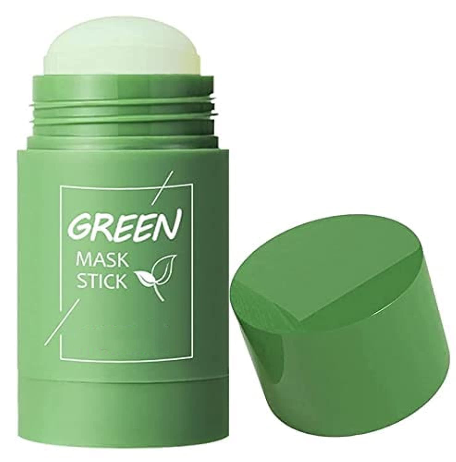 Green Tea Mask Clay Stick For Face | Poreless Deep Cleanse Acne Blackhead Remover Works All Skins But Sensitive Purifying Cleansing Blackheads, 1.4 Ounce (Pack of 1)