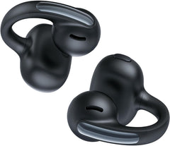 Bowie MC1 Open Ear Clip-On Earbuds, Adaptive Comfort with Anti-Drop Design, Impactful Sound with Adaptive Bass Boost, Adaptive Noise Cancelling Calls, IP57 Waterproof, 40H Playtime, Lightweight