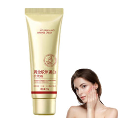 Collagen Anti-Wrinkle Cream,Gold Anti Aging Face Cream,Collagen Face Cream For Women Anti Aging,Collagen Daily Face Moisturizer,Collagen Firming Face Cream,Reduce Fine Lines (1PC)