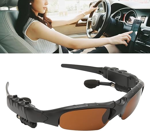 Wireless Bluetooth Sports Audio Glasses, Polarized Glasses for Smart Driving with Open Ear, Sight, Calling Hands (Full Set of, Complete Set of Lenses, Lightweight