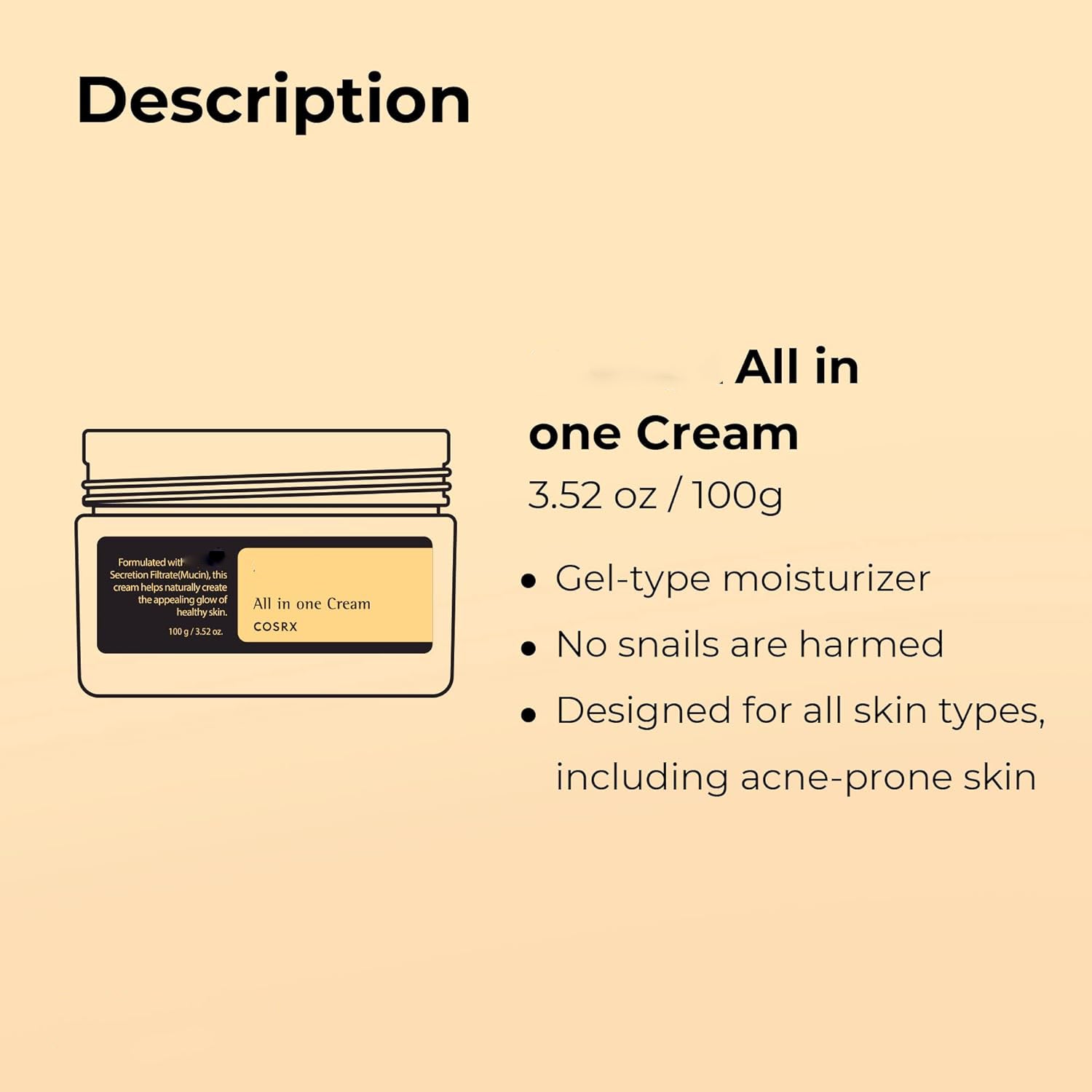 Moisturizing cream for face - Moisturizer for Dry Skin | Body Cream with Hyaluronic Acid and Ceramides | Daily Moisturizer | Oil-Free | Fragrance Free | Non-Comedogenic | 19 Ounce