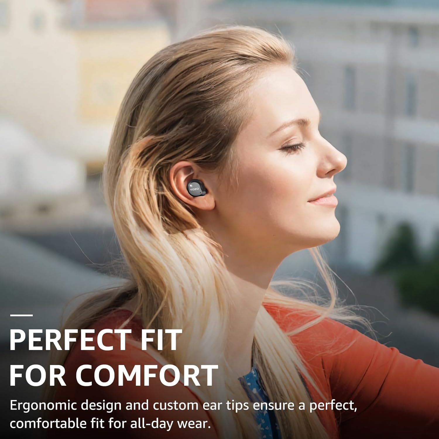 Hybrid Active Noise Cancelling Wireless Earbuds, 6 Mics ENC Clear Call, IPX8 Waterproof, in Ear Bluetooth 5.3 Headphones Stereo Bass Ear Buds 59H Playtime with LED Display 32 EQs via APP