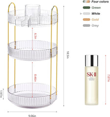 3 Tier Makeup Organizer for Vanity