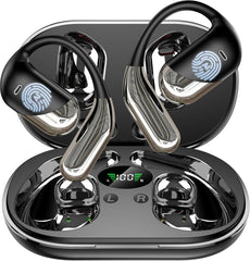AI Translator Earbuds Real-Time 144 Languages & Accents, 3-in-1 Open Ear Wireless Bluetooth Earbuds with Charging Case, Spanish/English Audífonos Traductores, iOS & Android Compatible