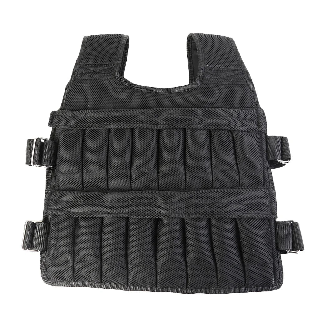 Adjustable Weighted Vest for Running & Training — 7lb-110lb (3–50 kg)