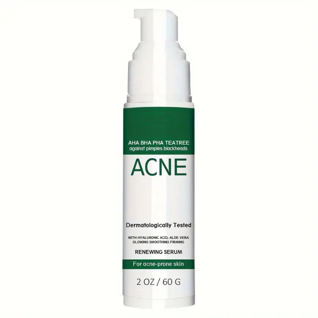 Tea Tree Acne Gel with AHA, BHA, PHA - Oil-Free Exfoliating Serum for Smooth, Soft Skin - Moisturizing Formula with Alpha Hydroxy Acids, Salicylic Acid, and Aloe Vera - alternate view 9